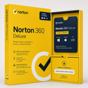 Norton 360 Deluxe (1 vuosi / 3 laitetta)