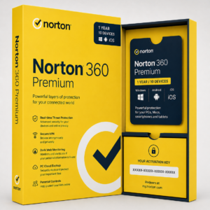 Norton 360 Premium (1 vuosi / 10 laitetta)